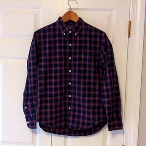 Bonobos Plaid Shirt Preppy Tailored
